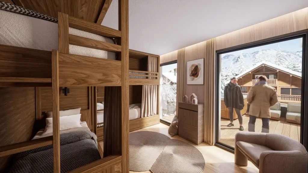 Airelles_Chambre_Lit_Supperpose
